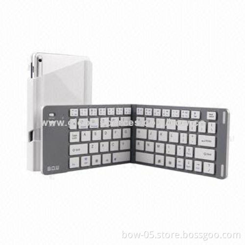 Universal Foldable Wireless Bluetooth Keyboard for Google's Android, iOS and Windows, Multi-use Case